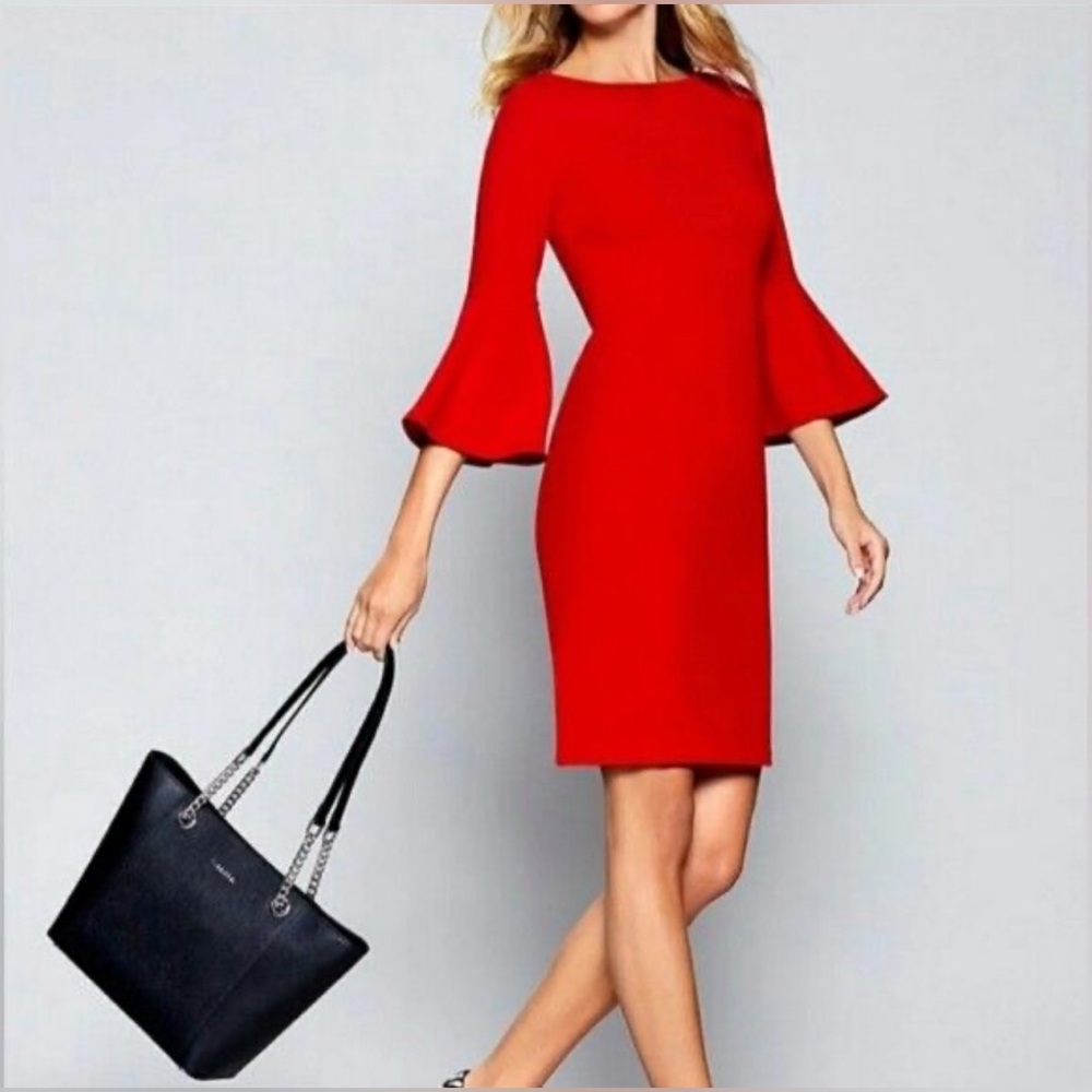 CAlvin Klein red dress. As new